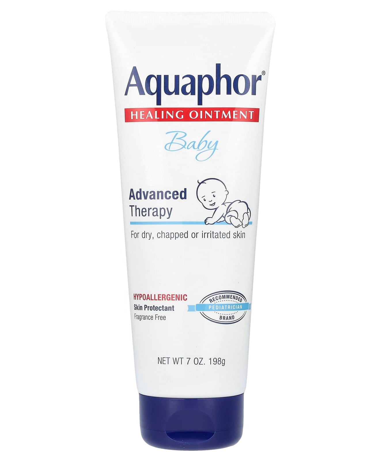 Aquaphor Baby Healing Ointment Advanced Therapy (85g & 198g) | Multi-Purpose Skin Protectant for Dry, Chapped & Irritated Skin | #1 Pediatrician Recommended | Fragrance-Free - MINIMEE KIDS