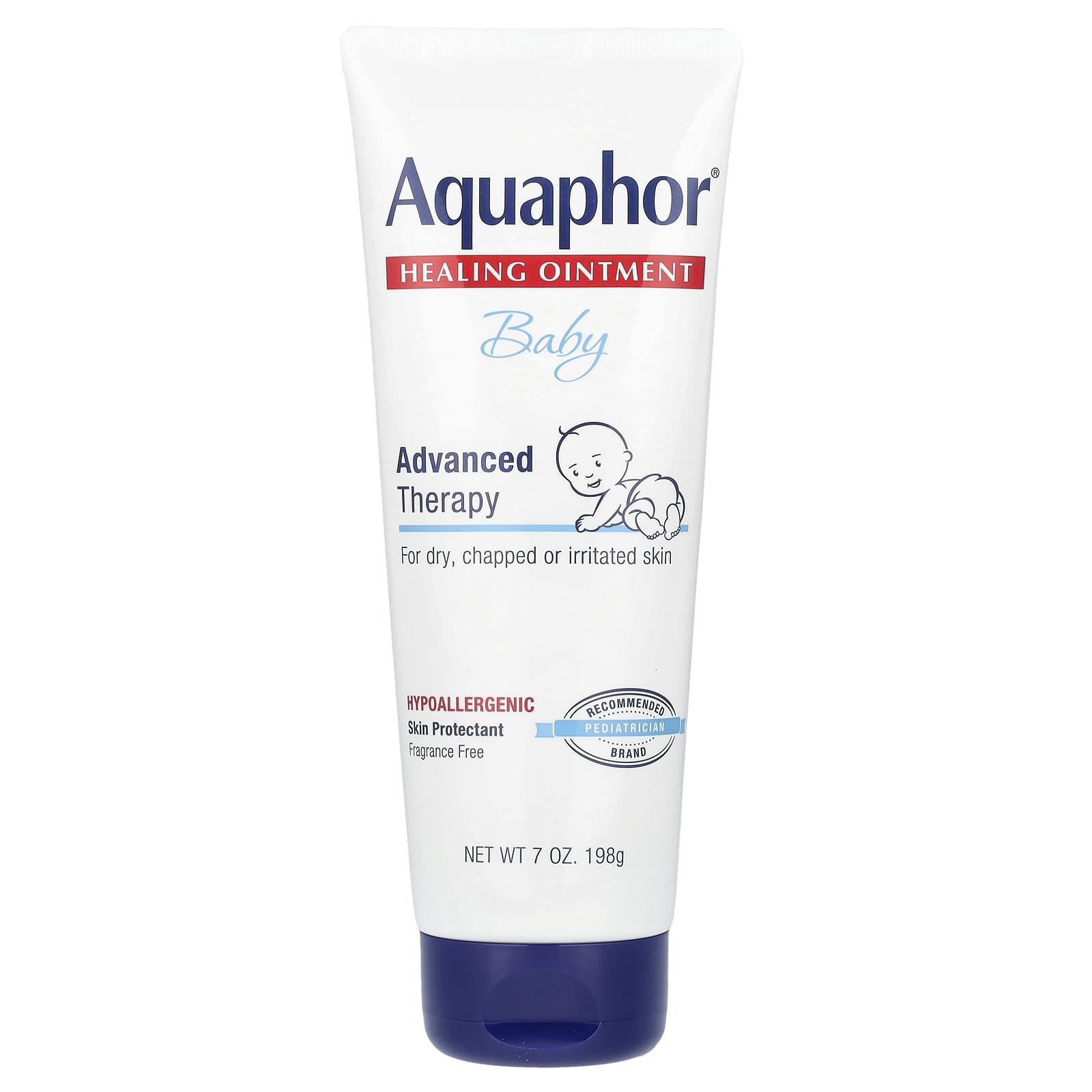 Aquaphor Baby Healing Ointment Advanced Therapy (85g & 198g) | Multi-Purpose Skin Protectant for Dry, Chapped & Irritated Skin | #1 Pediatrician Recommended | Fragrance-Free - MINIMEE KIDS
