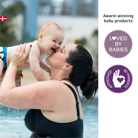 Bambo Nature Eco-Friendly Baby Swim Pants Diapers – Sizes S (7–12 kg) & M (12+ kg) | Soft, Leak-Proof Disposable Swim Diapers for Sensitive Skin | Certified Non-Toxic, Tear-Away Sides | 12 Count Pack for Pool & Beach Fun