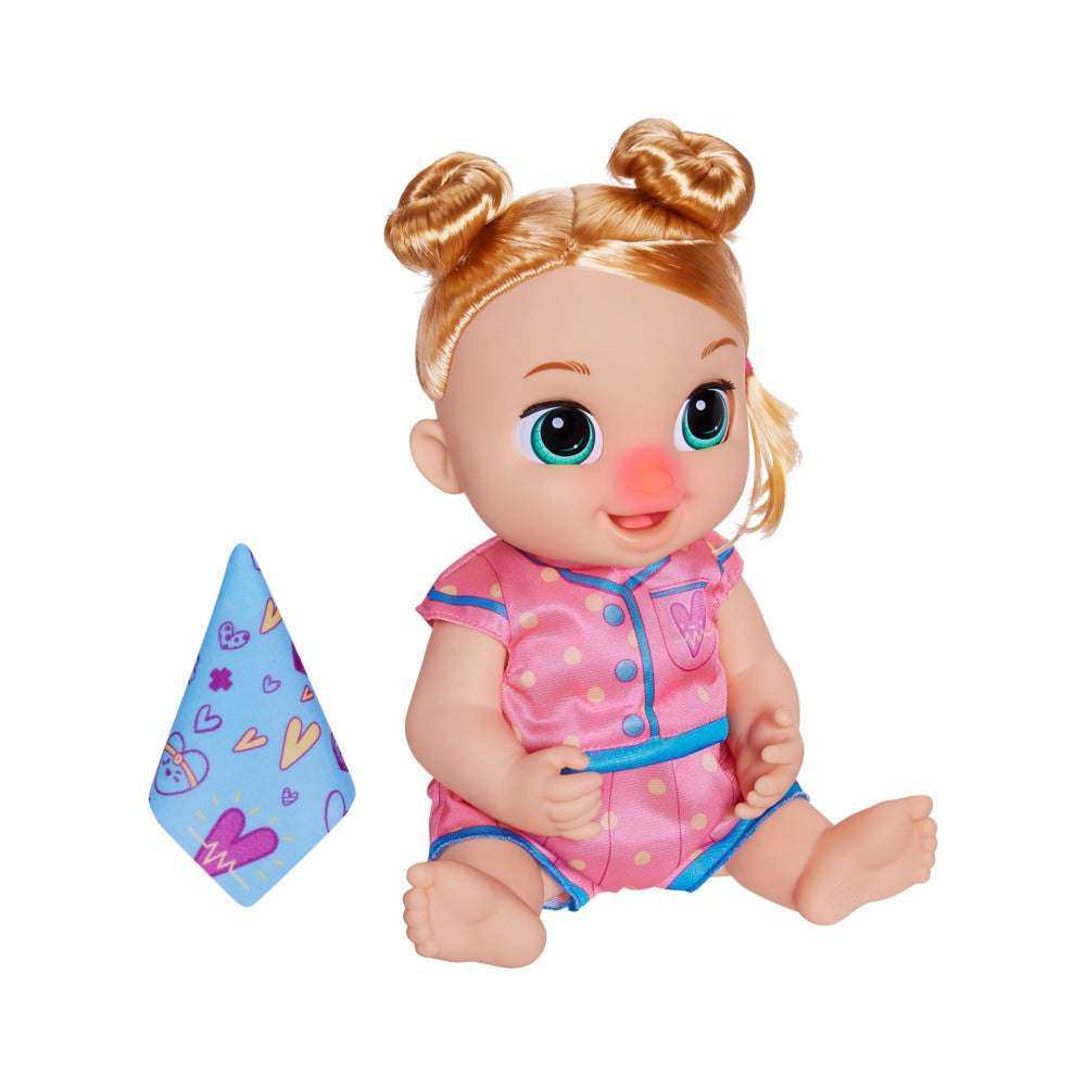 Baby Alive Lulu Achoo Doll - 12-Inch Interactive Doctor Play Toy with Lights, Sounds & Movements - Includes Doctor Station & Accessories - For Kids 3+ Years, Blonde Hair
