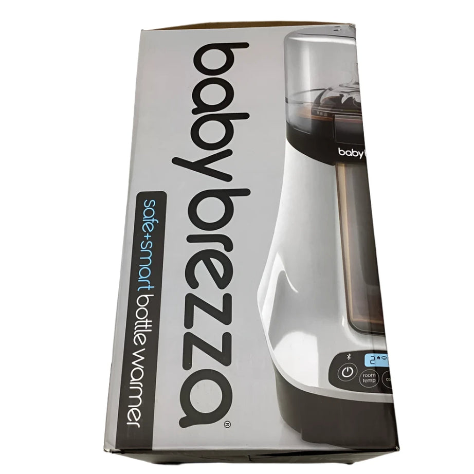 Baby Brezza Sterilizer Safe+ Smart Baby Bottle Warmer with Bluetooth - Birth to 36 Months - MINIMEE KIDS