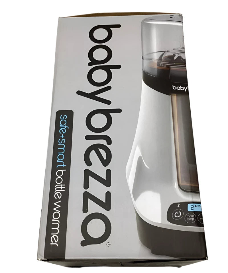 Baby Brezza Sterilizer Safe+ Smart Baby Bottle Warmer with Bluetooth - Birth to 36 Months - MINIMEE KIDS