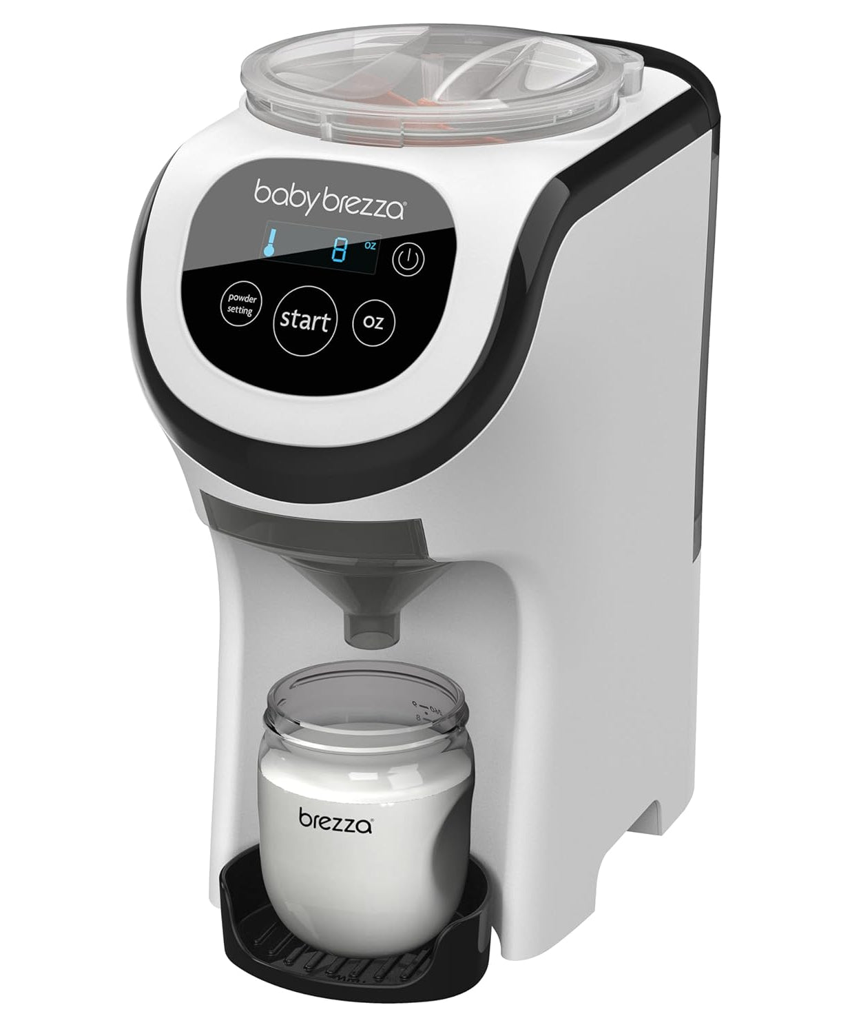 Baby Brezza Formula Pro Mini - Compact Automatic Baby Formula Maker | Space-Saving Instant Mixing & Heating Station for Perfect Bottles | 2-10oz Capacity & BPA-Free - MINIMEE KIDS