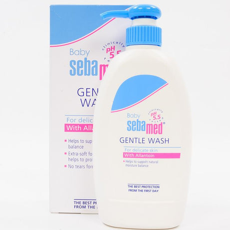 Baby Sebamed Gentle Wash pH 5.5 for Delicate Skin with Allantoin - 400ml | The Best Protection from the First Day