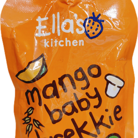Ella’s Kitchen Mango Baby Brekkie – Organic Smooth & Creamy Breakfast Puree for Babies 6+ Months – Made with Mangoes, Whole Milk Yogurt, Oats & Rice Flour – 100g – No Added Sugar, Salt, or Water