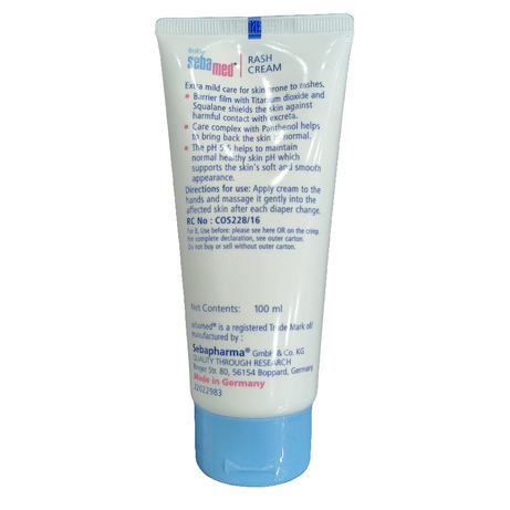 Sebamed Baby Rash Cream 100ml - MINIMEE KIDS
