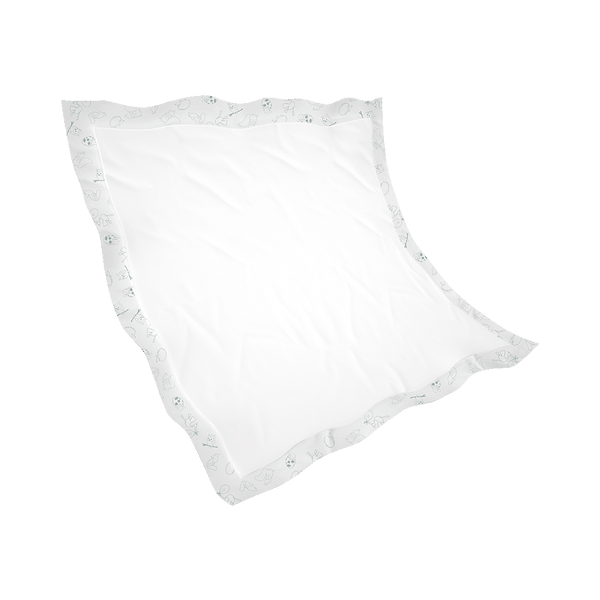 Bambo Nature Changing Mats - Eco-Friendly Disposable Baby Changing Pads, 10 Pack Highly Absorbent and Leak-Proof with Soft Top Layer, Ideal for Home and Travel Diaper Changes