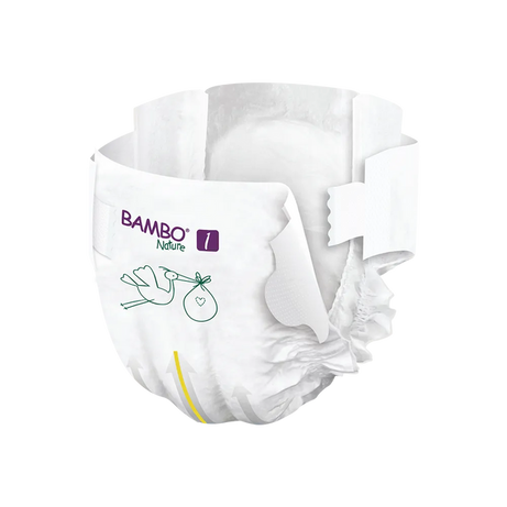 Bambo Nature Skin Friendly Tape Diapers - XS (2-4 kgs) Gentle and Eco-Friendly Diapers for Newborns | Pack of 22 Diapers - MINIMEE KIDS