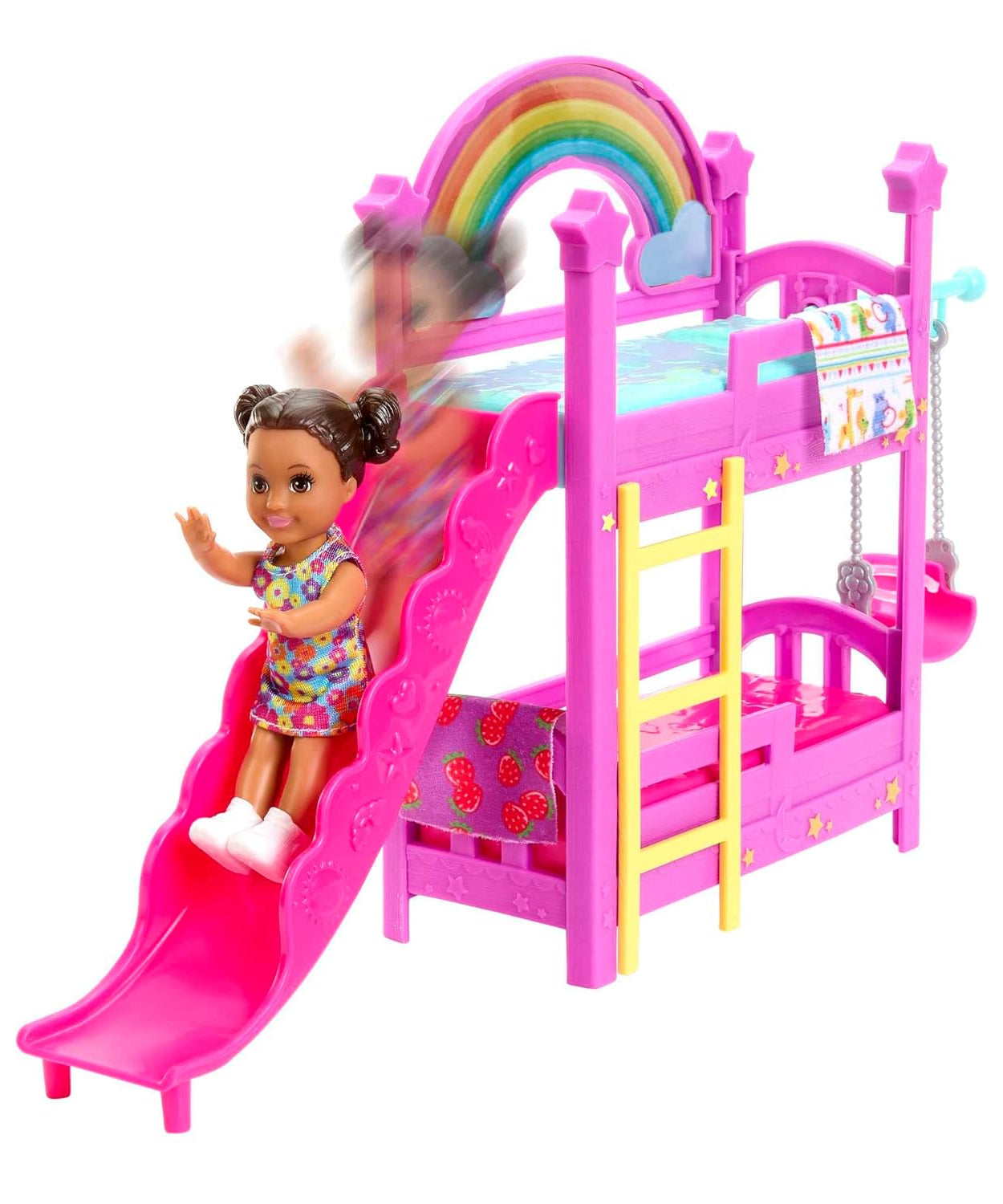 Barbie Skipper Babysitters Inc. Ultimate Daycare Playset with 3 Dolls, Furniture, Bunk Beds, and 15+ Accessories for 3+ Years