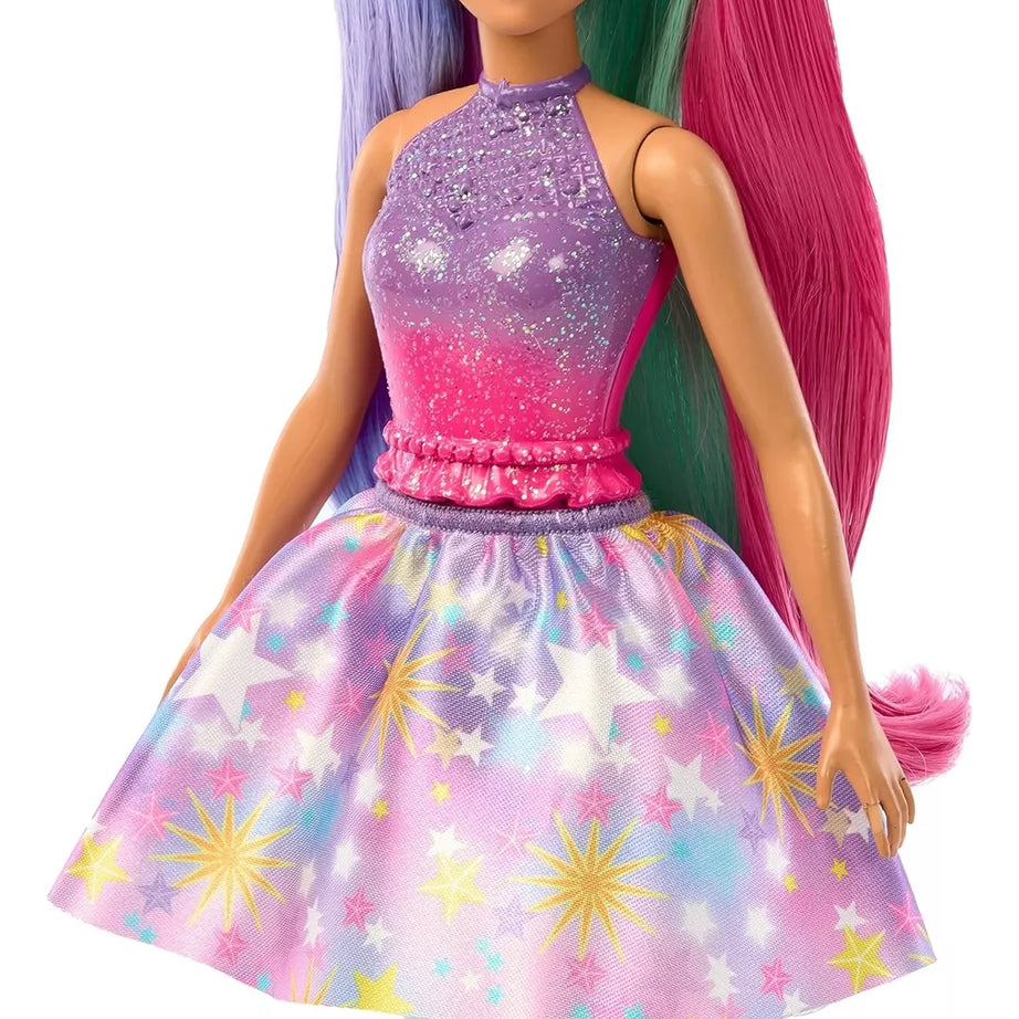 Barbie A Touch Of Magic The Glyph Doll with Fantasy Outfit, Ombre Bodice & Pet Duck – Includes Wing Accessories & Comb – Magical Gift for Kids 3+ Years | JCW50