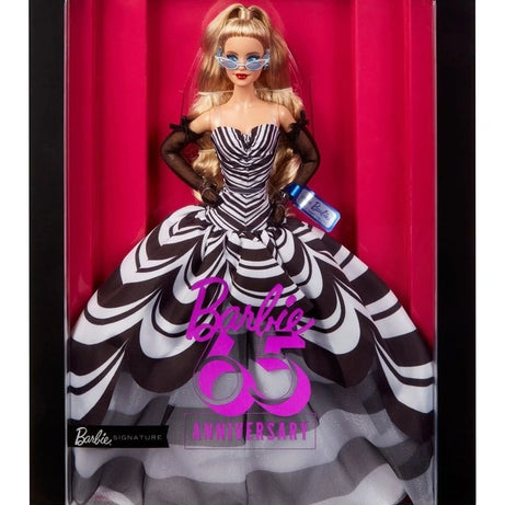 Barbie Signature 65th Anniversary Collectible Doll | Blonde Hair Gown - HRM58