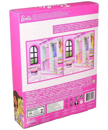 Barbie Doll & Fashions Accessories | JCR80 - 4 Trendy Outfits, Shoes & Purses for Mix & Match Play, Ages 3+