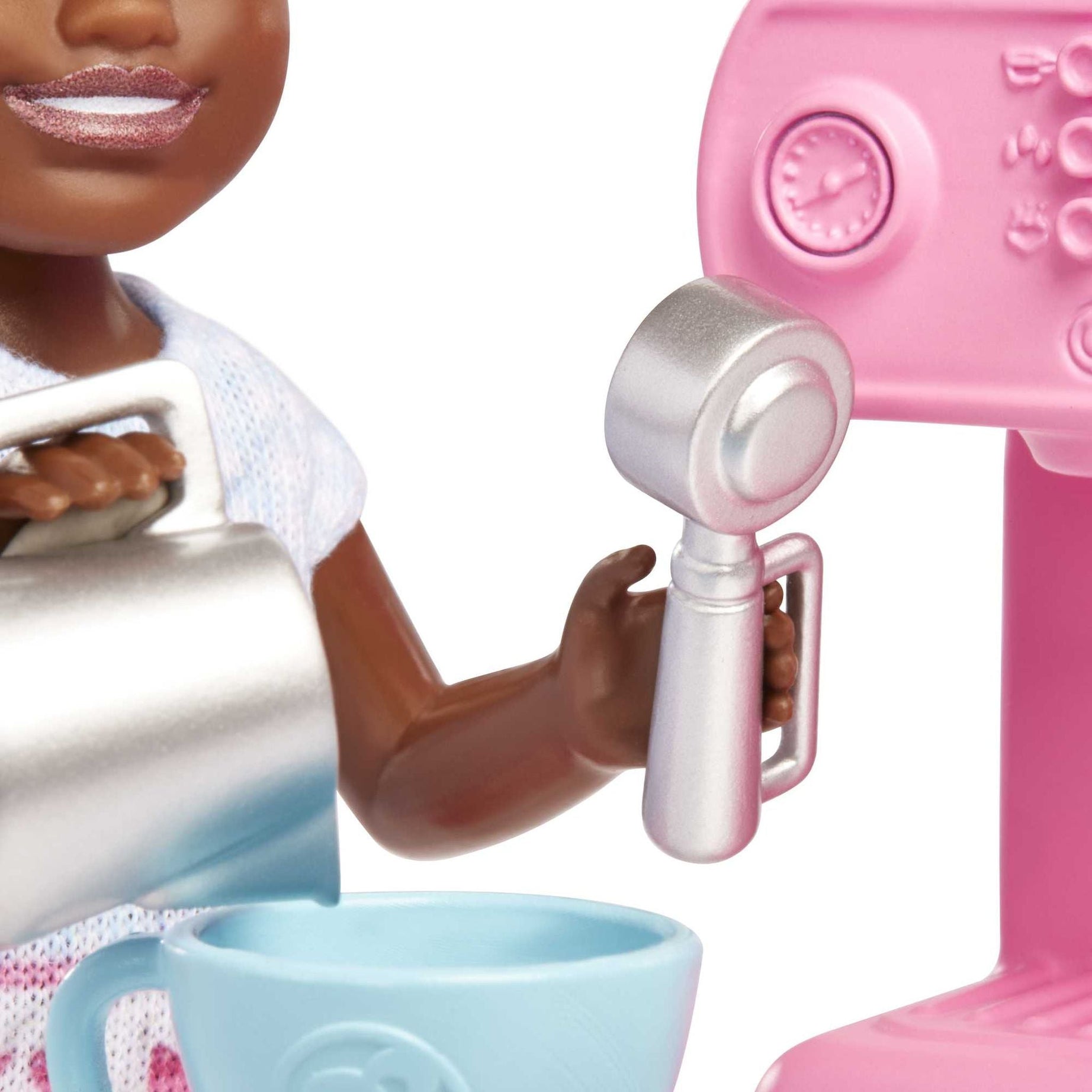 Barbie Chelsea Can Be… Barista 6" Doll Playset with Coffee Accessories – Fun Career Role-Playing Toy for Kids 3+ Years