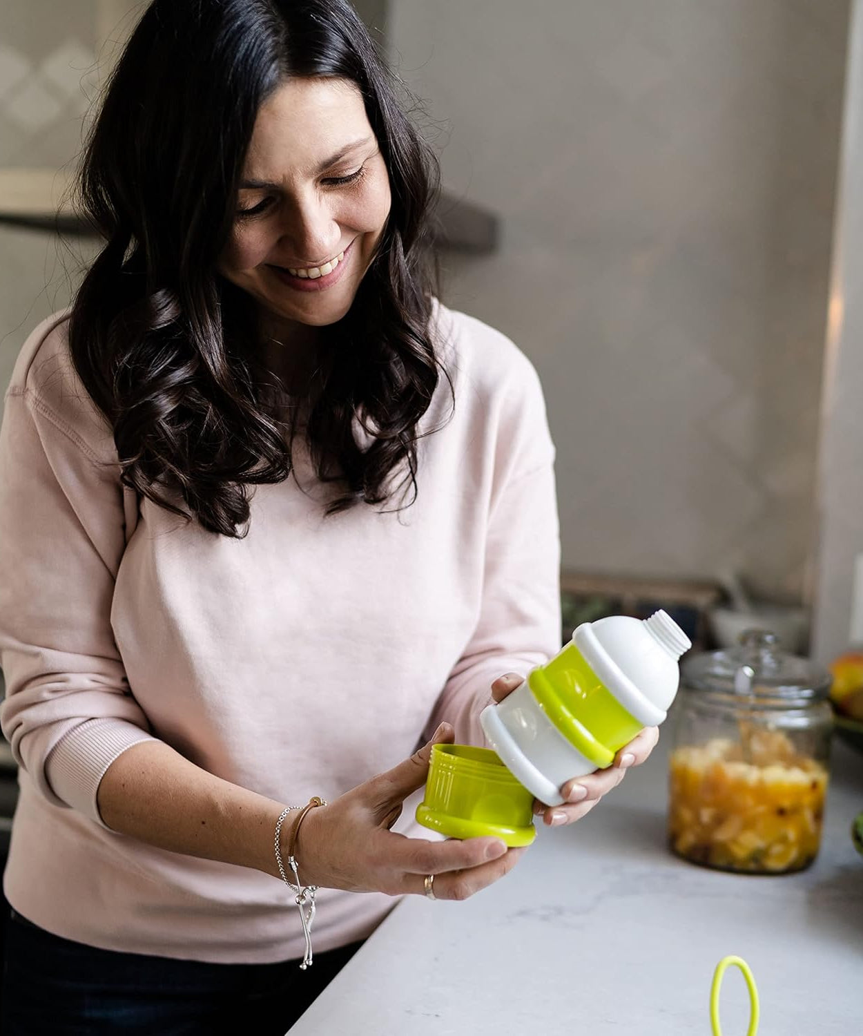 BBLÜV Dose Multipurpose Stackable Containers - 360ml | BPA-Free, Travel-Friendly Food & Formula Storage for Babies and Toddlers