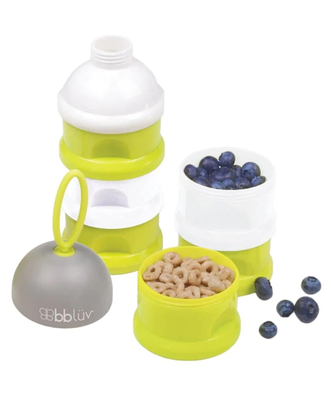 BBLÜV Dose Multipurpose Stackable Containers - 360ml | BPA-Free, Travel-Friendly Food & Formula Storage for Babies and Toddlers