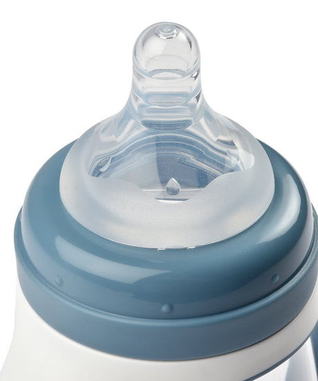 Beaba 2-in-1 Learning Bottle 210ml - Transition Bottle with Soft Spout and Handles for Babies | Leak-Proof and BPA-Free Training Bottle