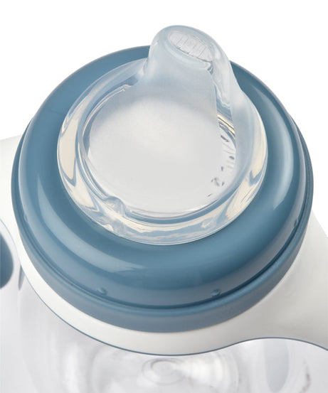 Beaba 2-in-1 Learning Bottle 210ml - Transition Bottle with Soft Spout and Handles for Babies | Leak-Proof and BPA-Free Training Bottle