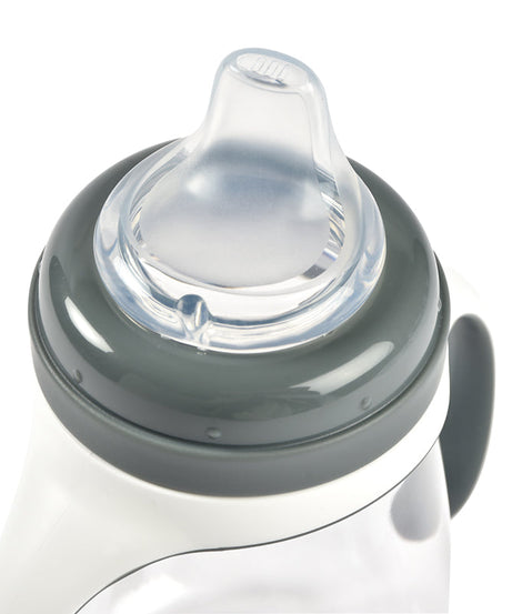 Beaba 2-in-1 Learning Bottle 210ml - Transition Bottle with Soft Spout and Handles for Babies | Leak-Proof and BPA-Free Training Bottle