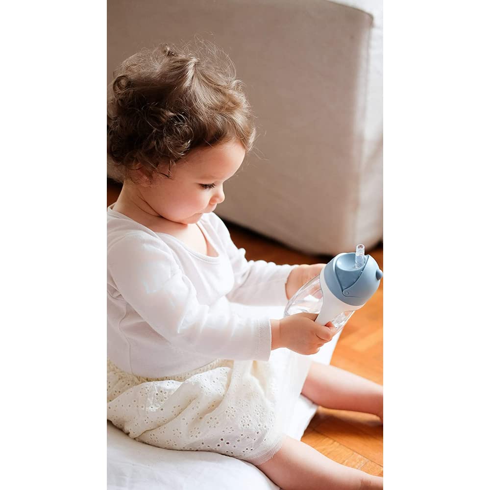 BEABA 2 in 1 Straw Cup & Sippy Cup For 8+ Months toddlers - 300ml