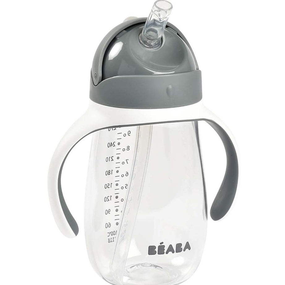 BEABA 2 in 1 Straw Cup & Sippy Cup For 8+ Months toddlers - 300ml