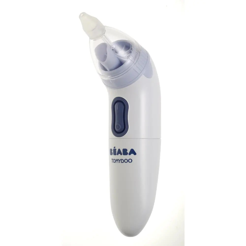 Beaba Tomydoo Wireless Electric Baby Nose Cleaner 0+ Months – Portable Nasal Aspirator with 3 Silicone Tips, Gentle Suction for Newborns & Infants, Easy-Clean Nasal Congestion Relief Device