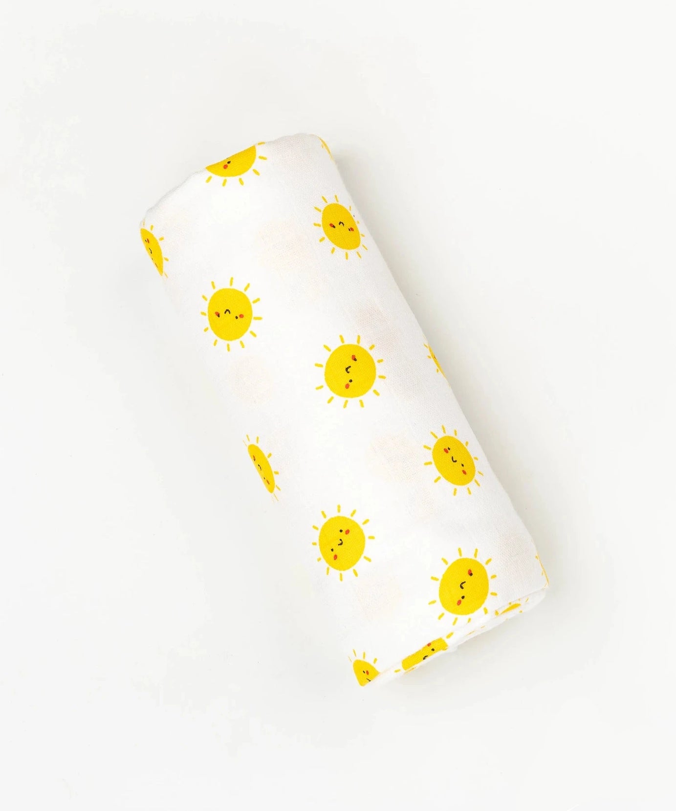 BeeLittle Sunny Day Organic Muslin Swaddle - 100 cm x 100 cm | Pure Cotton, Soft, Lightweight, and Breathable | Blanket for Newborns