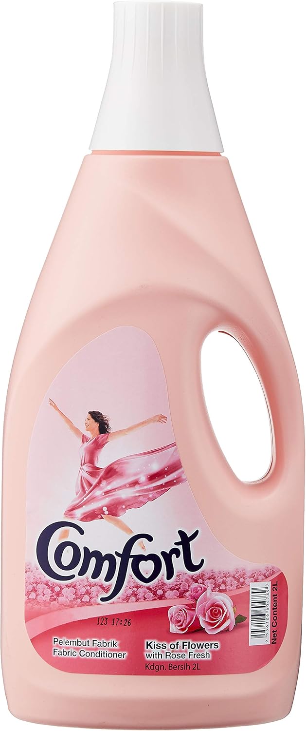 Comfort Imported Fabric Conditioner Kiss Of Flavour With Rose Fresh Kandungan Berish - 2 Litre