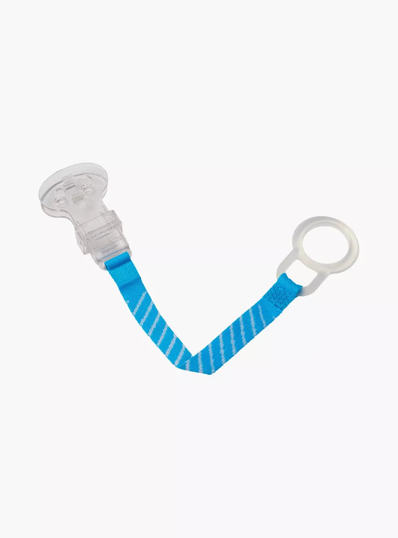 Dr. Brown's Universal Soother Clip - Secure, Hygienic Pacifier Holder to Keep Baby's Pacifier Close and Clean at All Times | Color will be Supplied As Per Availability
