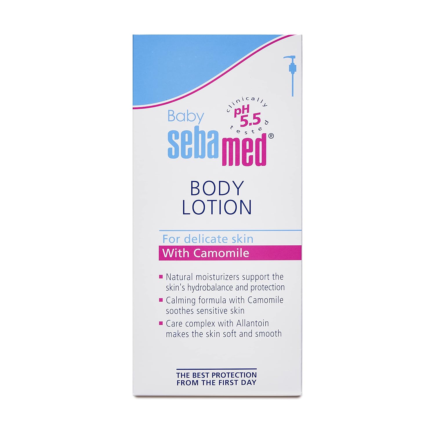 Sebamed Baby Body Lotion - 400ml | pH 5.5 | Camomile & Allantoin for Sensitive Skin