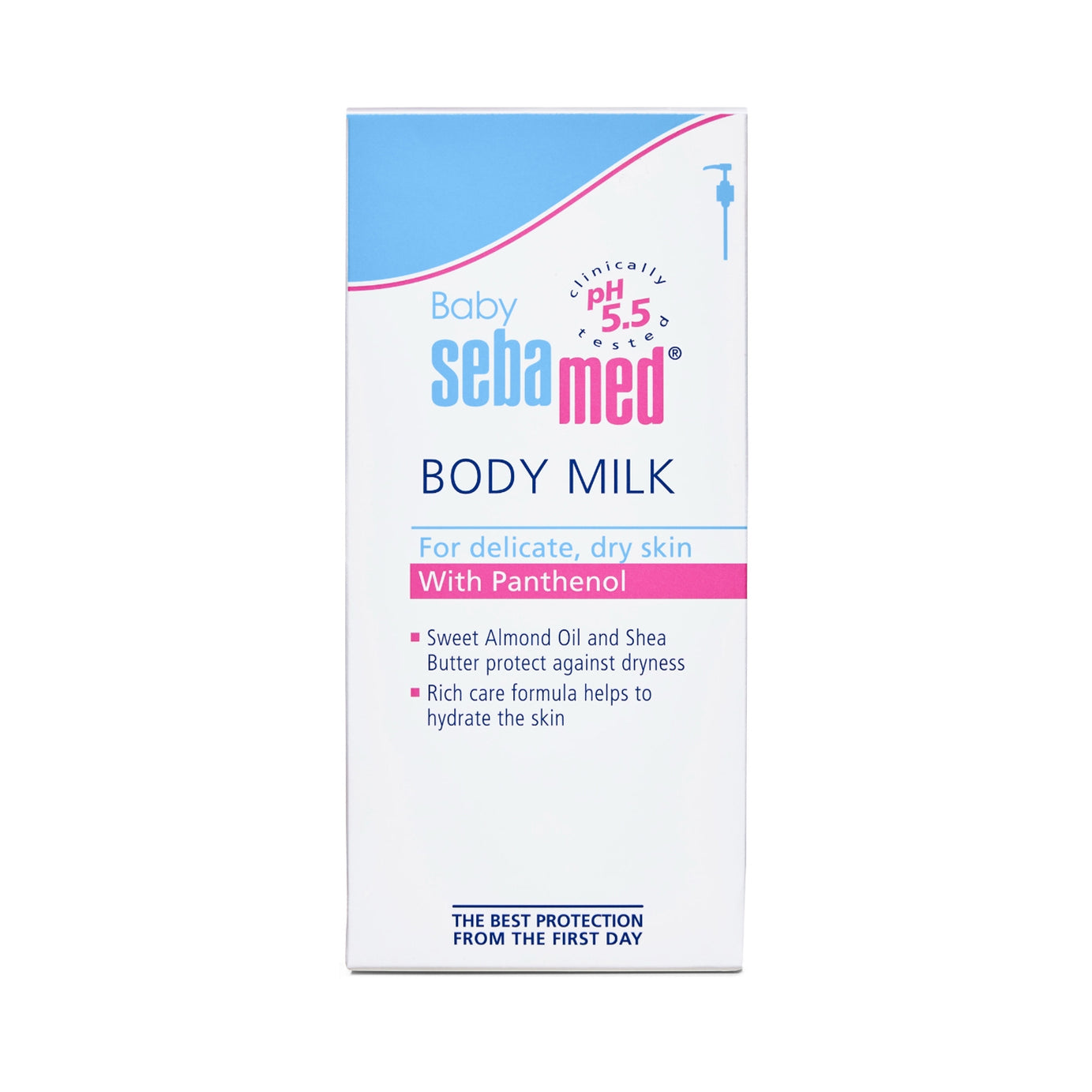 Baby Sebamed Body Milk Lotion for Delicate & Dry Skin with Panthenol - 400ml