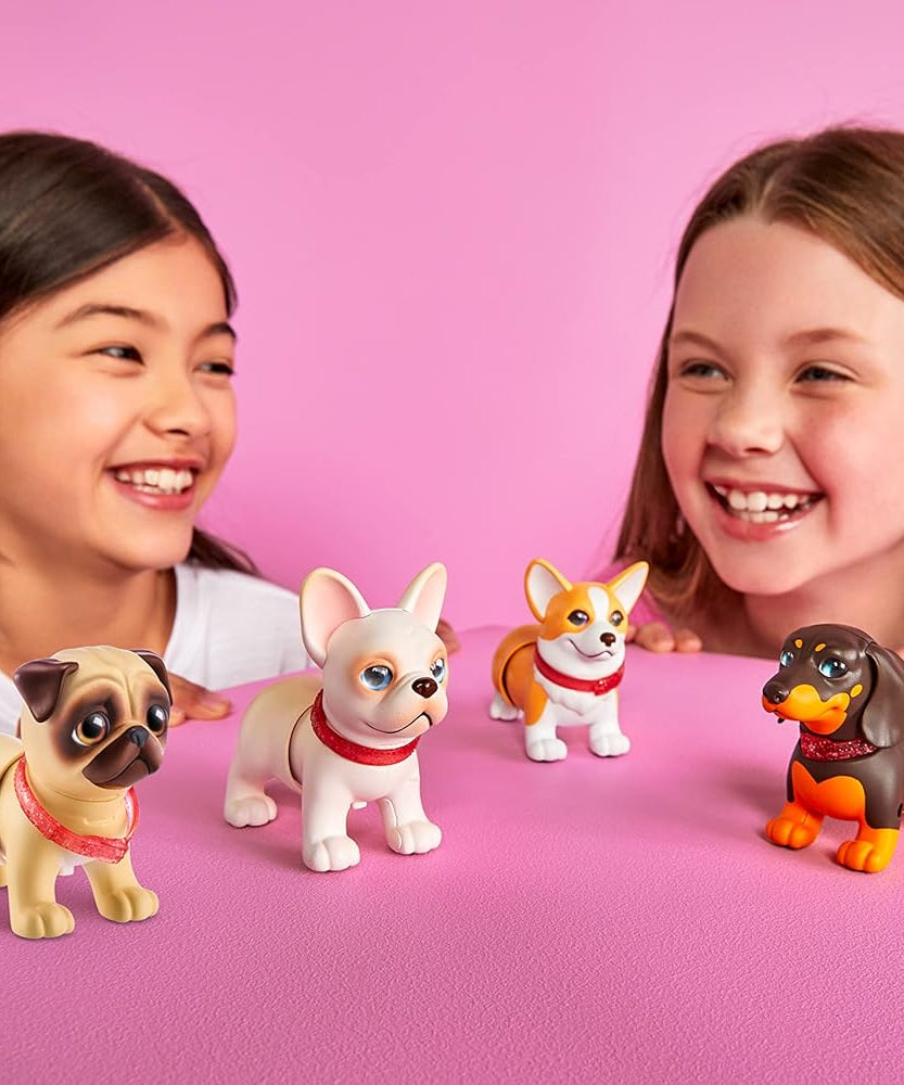 Zuru Pets Alive Booty Shakin' Pups - Interactive Mini Dog Toys That Walk, Waggle, and Booty Shake - Electronic Puppy Toy for Kids - you will get randomly 1 puppy only