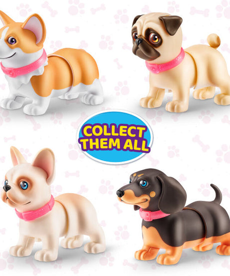 Zuru Pets Alive Booty Shakin' Pups - Interactive Mini Dog Toys That Walk, Waggle, and Booty Shake - Electronic Puppy Toy for Kids - you will get randomly 1 puppy only