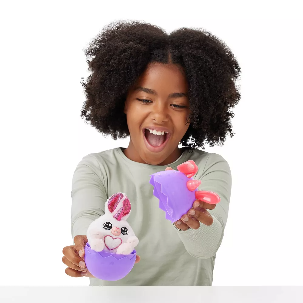 Zuru Rainbocorns Bunnycorn Surprise! - 4 Surprises Inside, Collect All 6 for Ages 3+ | Collectible Plush Pets for Boys & Girls