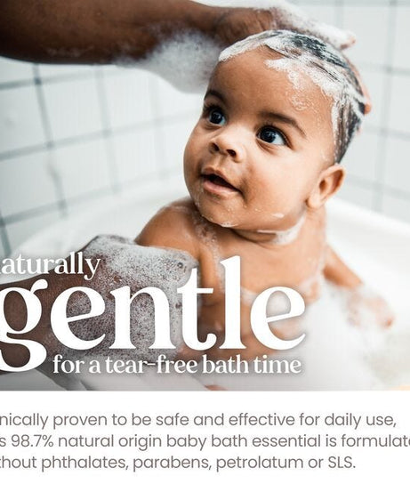 Burt’s Bees Baby Shampoo & Wash | Original - Tear-Free, Gentle & Natural | 236.5ml, 354.8ml, 621ml | Made in USA | Plant-Based, Hypoallergenic Baby Wash for Soft & Clean Skin - MINIMEE KIDS
