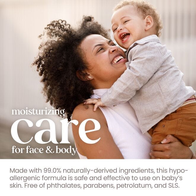 Burt's Bees Baby Ultra Gentle Lotion with Aloe – 99% Natural Moisturizer for Baby’s Sensitive Skin – Quick-Absorbing with Shea Butter & Jojoba – Pediatrician-Tested, Hypoallergenic Baby Lotion | Made in USA – 340.1g