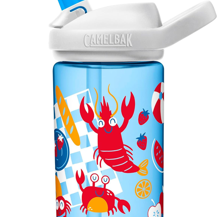 Camelbak Eddy+ Kids Water Bottle - 400ml | Leak-Proof with Fun Abstract Design for Active Kids