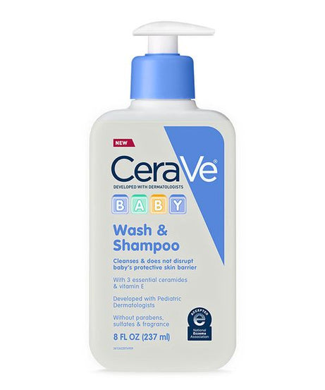 CeraVe Baby Wash & Shampoo - 8 FL OZ - 237ml - MINIMEE KIDS