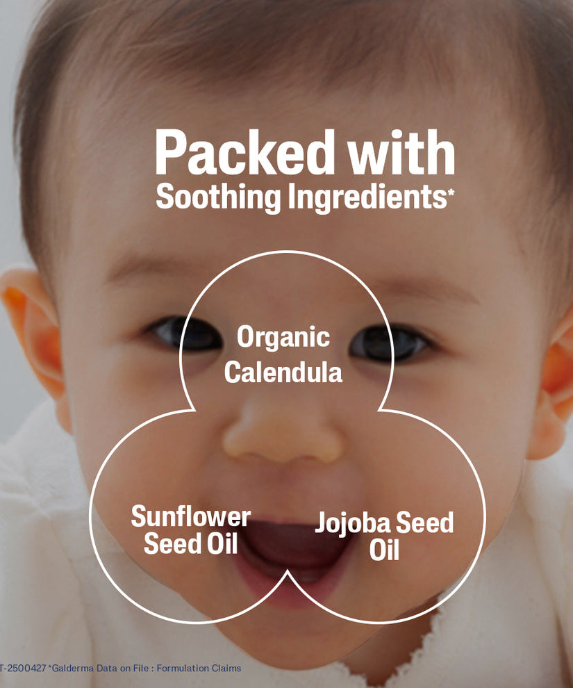 Cetaphil Baby Moisturising Baby Oil with Organic Calendula (200ml) – 8-Hour Hydration Face & Body Massage Oil with Sunflower, Almond & Jojoba Oils, Mineral Oil-Free & Paraben-Free (Made in Germany)