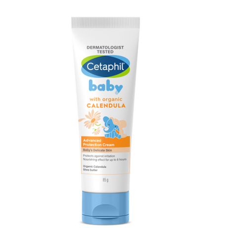 Cetaphil Baby Advanced Protection cream with Organic Calendula for Baby's Delicate skin - 85g