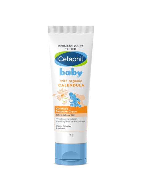 Cetaphil Baby Advanced Protection cream with Organic Calendula for Baby's Delicate skin - 85g