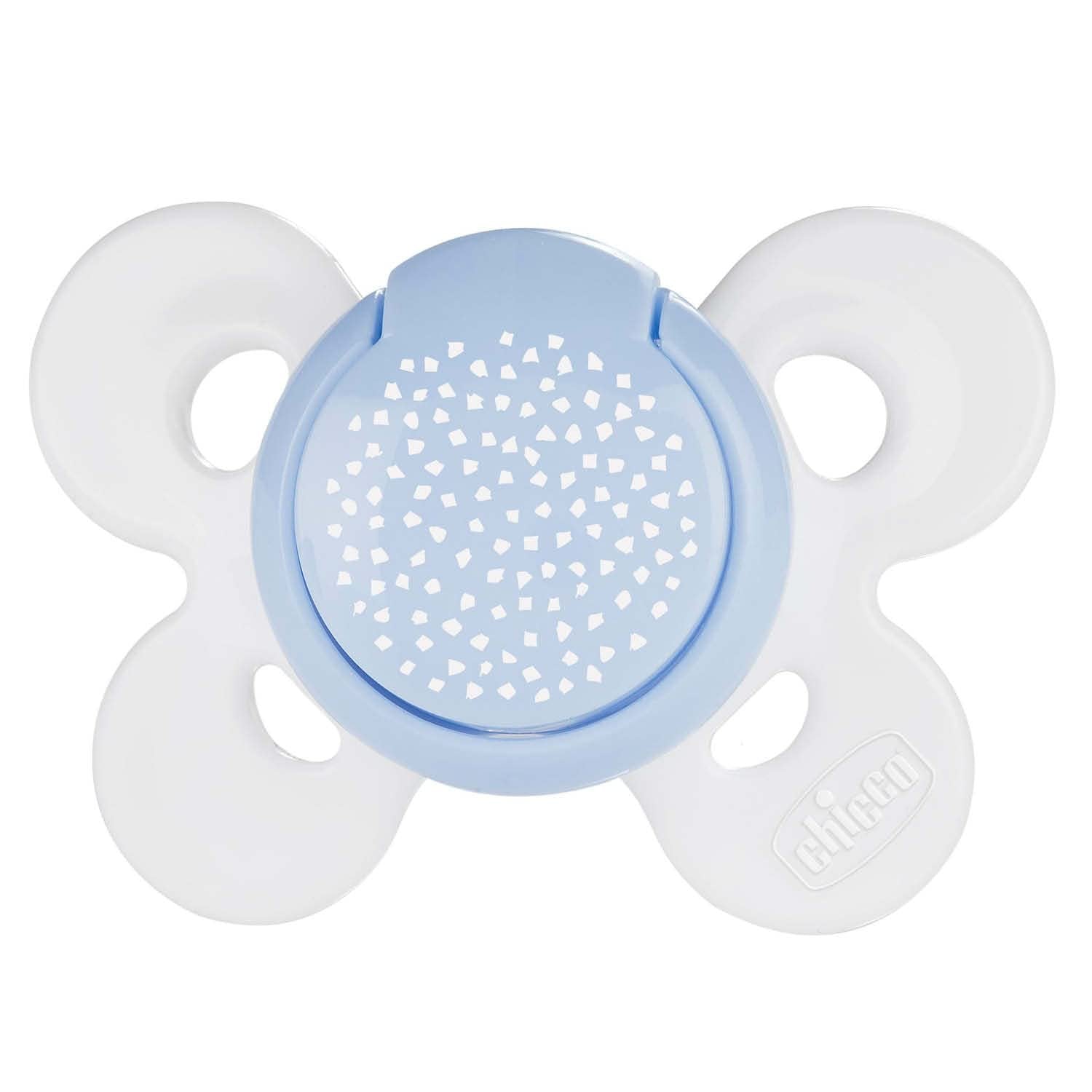 Chicco Physio Forma Comfort Soother for 0-6 Months | Supports Baby's Breathing | Orthodontic Pacifier