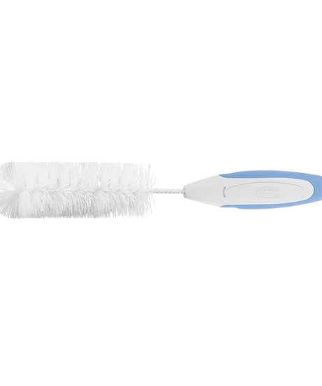 Chicco Brush Set 3-in-1 - Complete Cleaning Kit for Bottles, Teats, and Accessories | Hygienic Nylon Bristles, Specialized Teat Brush, and Convenient Pliers