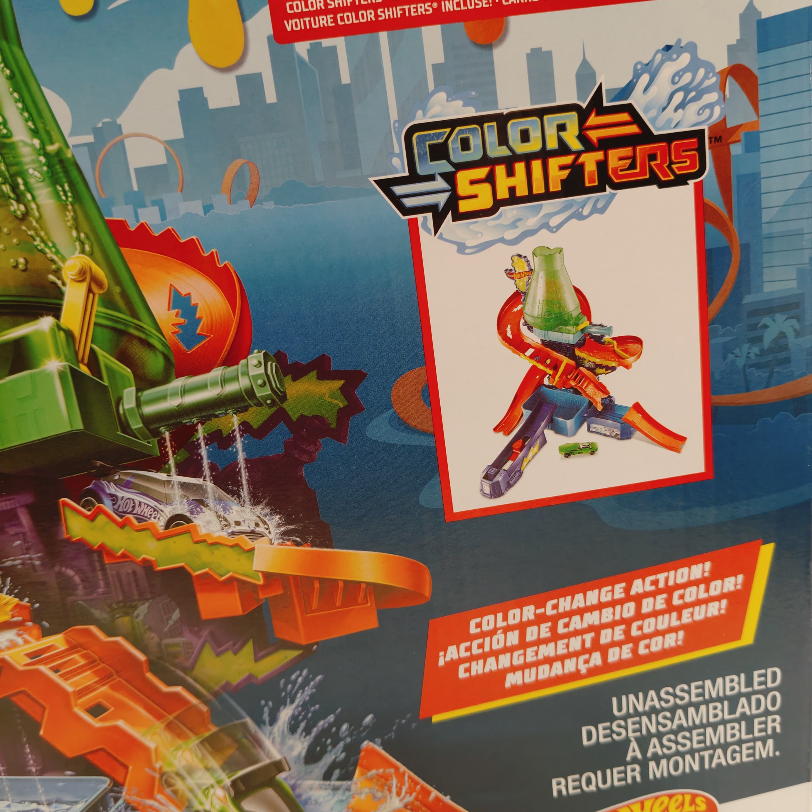 Hot Wheels City Color Shifters - Color Splash Science Lab set 4+ Yrs ...