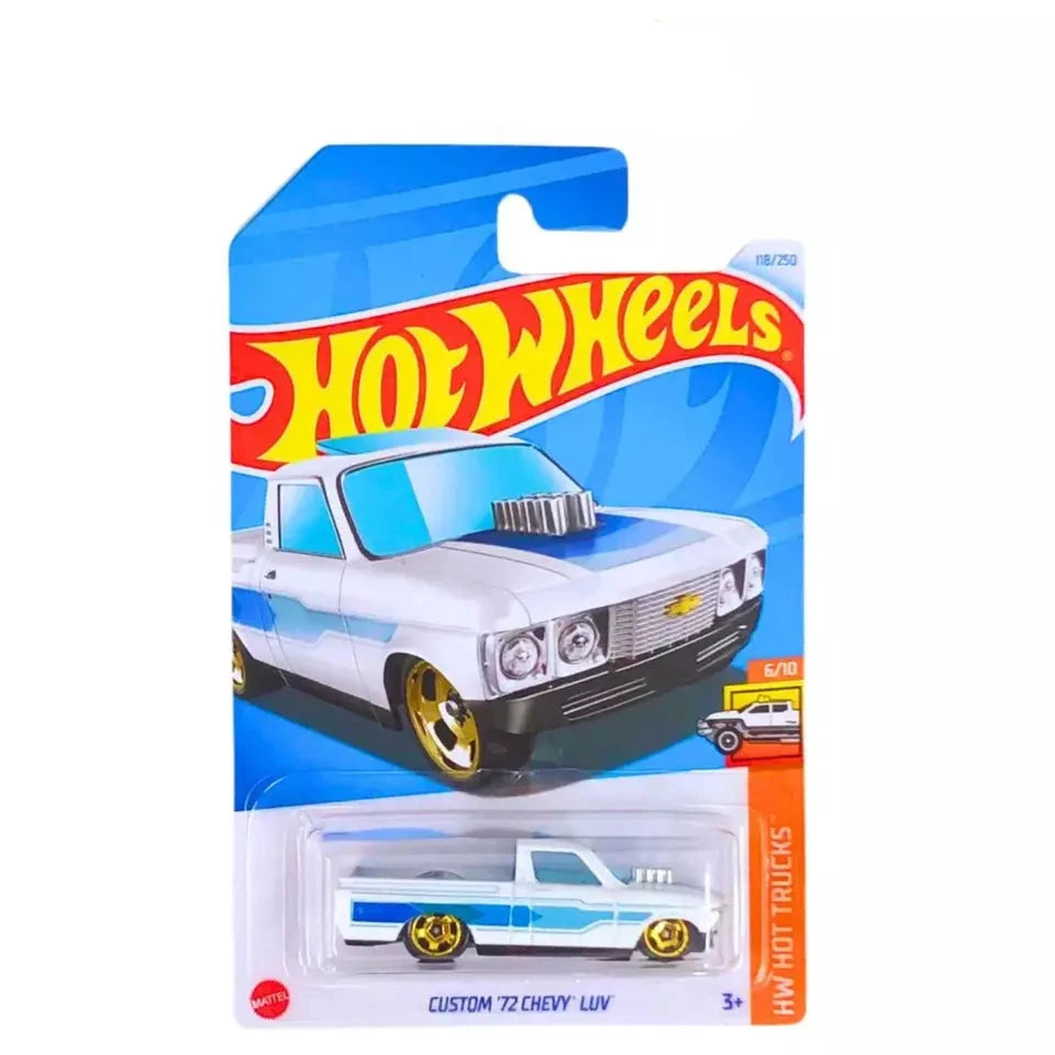 Hot Wheels Custom '72 Chevy LUV Die-Cast Car | HW Hot Trucks 6/10 | 118/250 Collector Edition | 2024 Mainlines