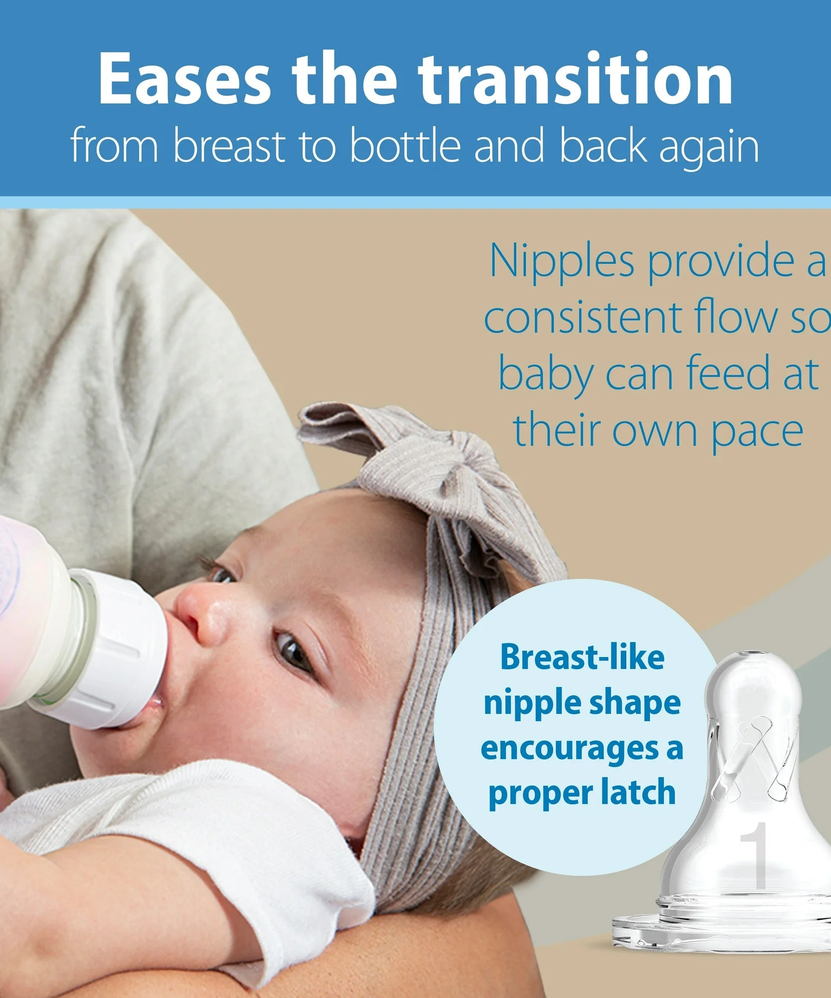 Dr. Brown’s Natural Flow Anti-Colic Options+ Narrow Glass Baby Bottle 8 oz (250mL), Level 1 Slow Flow Nipple, 2-Pack | BPA-Free Borosilicate Glass | Reduces Colic, Gas & Spit-Up | Vacuum-Free Breastfeeding-Like Feeding | 0m+ - MINIMEE KIDS