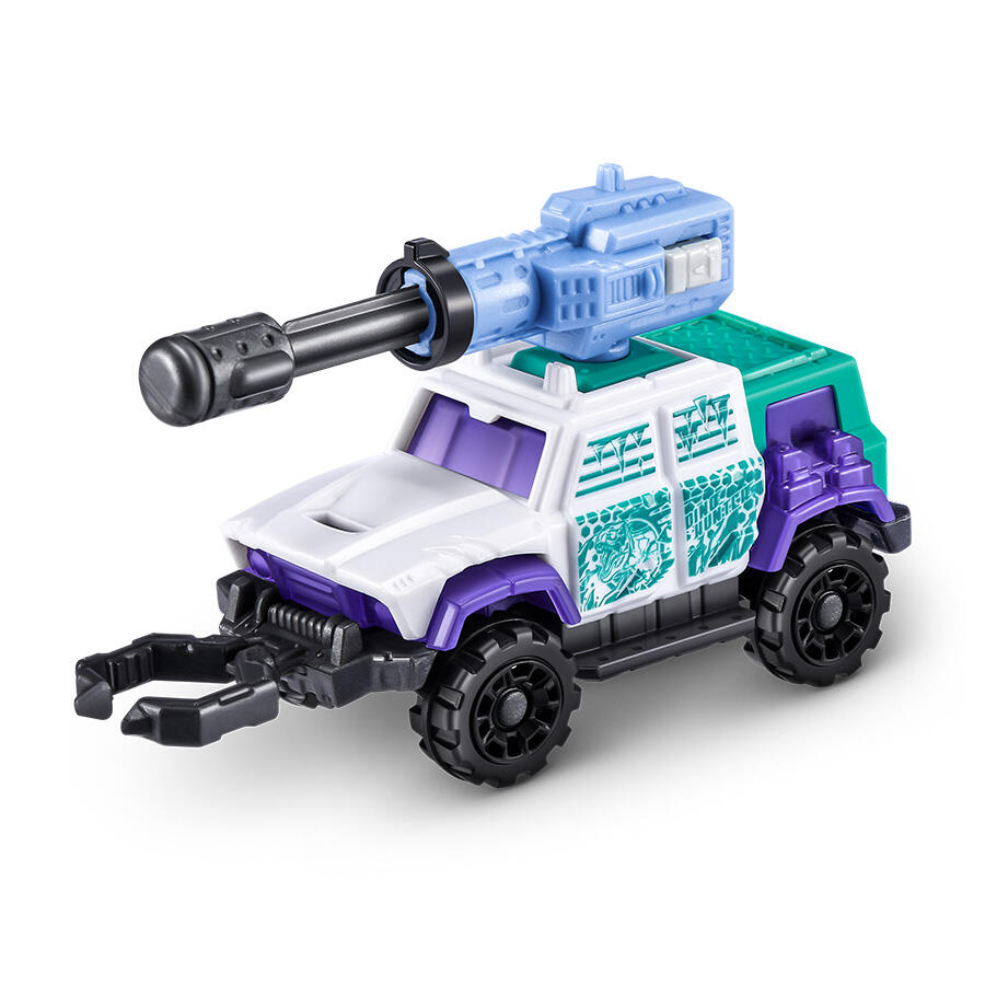 Zuru 5 Surprise Dino Strike Ice Age | Mystery Capsule with Buildable Dinosaur or Vehicle, Weapon & Slime | 9 to Collect (Assorted)