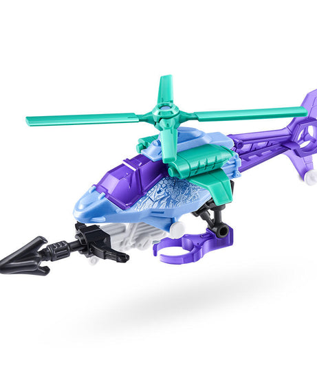 Zuru 5 Surprise Dino Strike Ice Age | Mystery Capsule with Buildable Dinosaur or Vehicle, Weapon & Slime | 9 to Collect (Assorted)