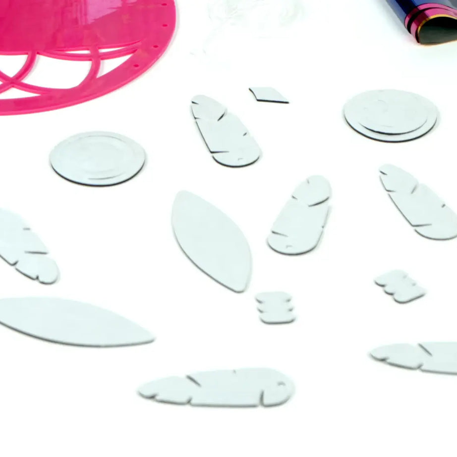 Bloomingo DIY Owl Dreamcatcher Craft Kit for Kids | 150+ Pieces | Mess-Free Foil Art Activity | Develops Creativity & Fine Motor Skills | Fun DIY Arts & Crafts for Girls & Boys | Ages 4 & Up