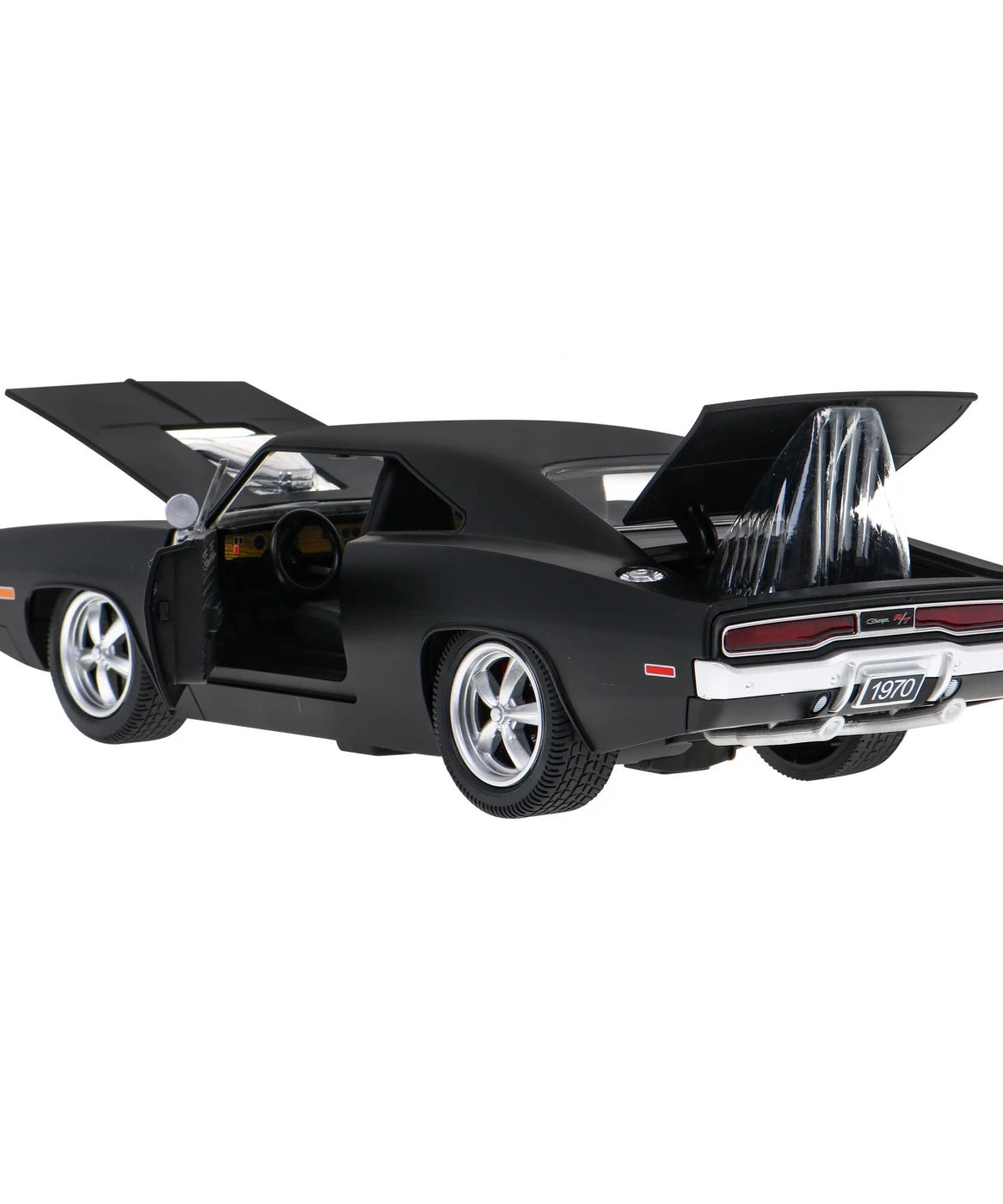 Rastar 1970 Dodge Charger R/T 1/16 Scale Licensed RC Car – Fast & Furious Remote Control Toy with Engine, Openable Doors, LED Lights & 2.4GHz Racing System for Kids & Collectors | 6+ Years - MINIMEE KIDS