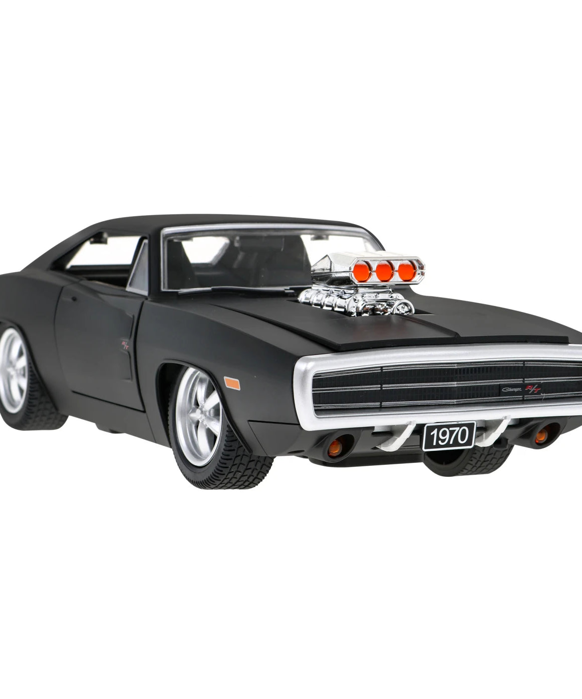 Rastar 1970 Dodge Charger R/T 1/16 Scale Licensed RC Car – Fast & Furious Remote Control Toy with Engine, Openable Doors, LED Lights & 2.4GHz Racing System for Kids & Collectors | 6+ Years - MINIMEE KIDS